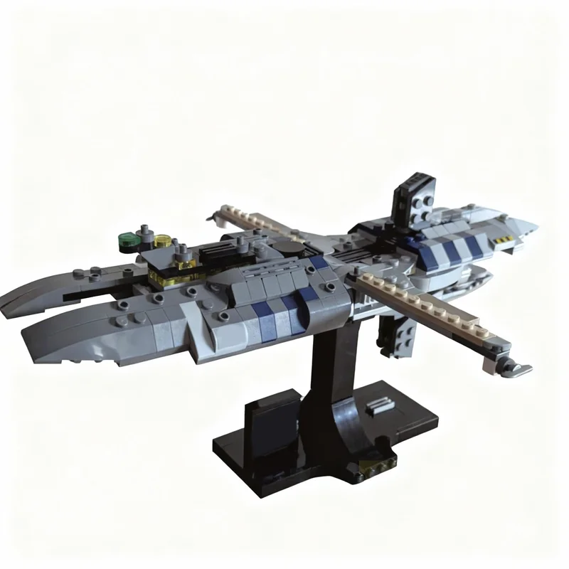 

NEW 420PCS MOC Space Battle Munificent Class Frigate Model DIY Creative Ideas Assembly Building Blocks Birthday Gift Display Set