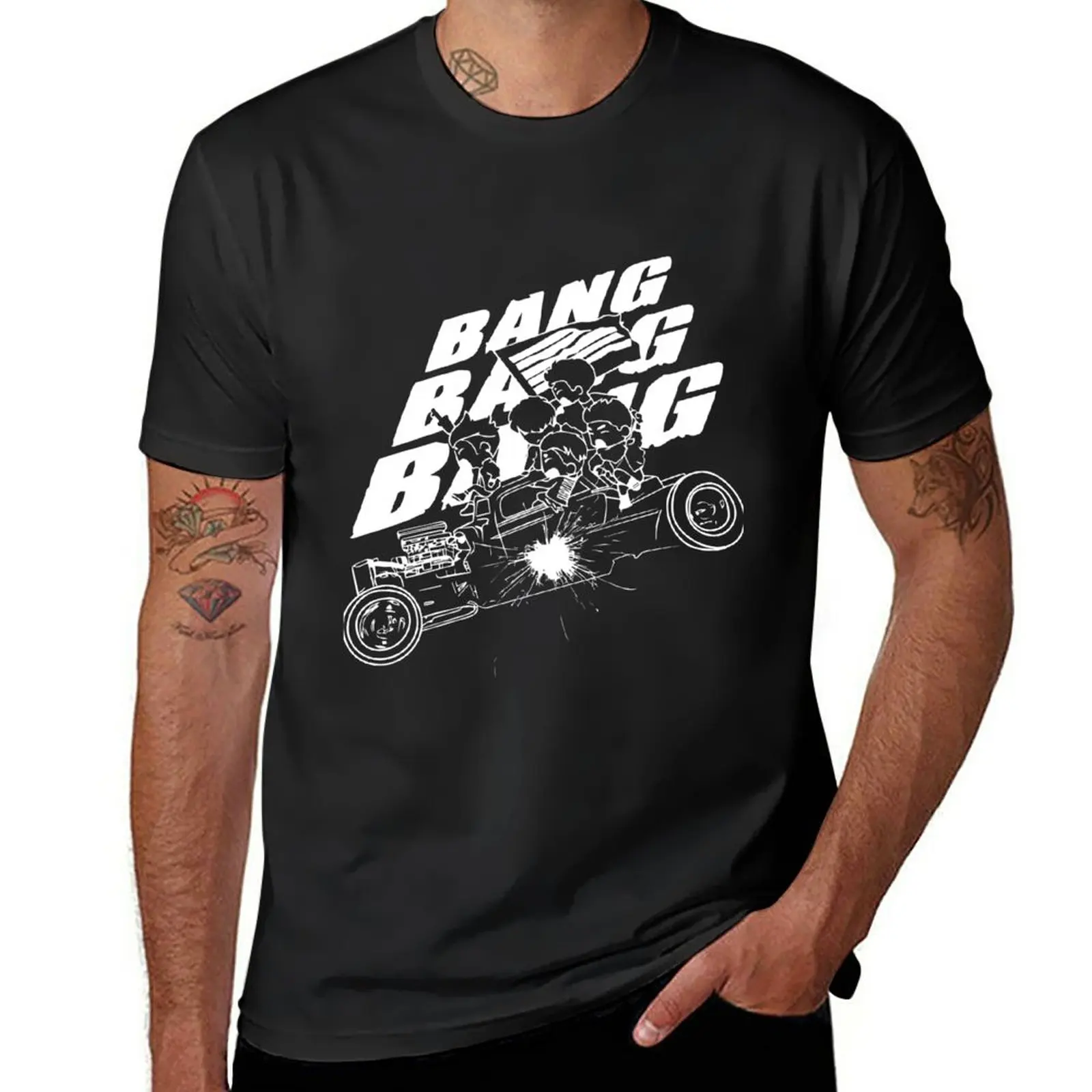 New BIGBANG BANG BANG BANG (White) T-Shirt graphic t shirt graphics t shirt oversized t shirts men t shirts