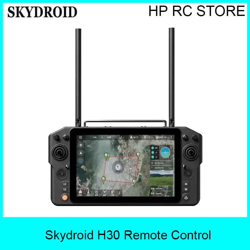 

H30 16CH Flagship Remote Controller with Qualcomm 660, Triple Frequency & 50km Range for Professional Long Range UAV Control