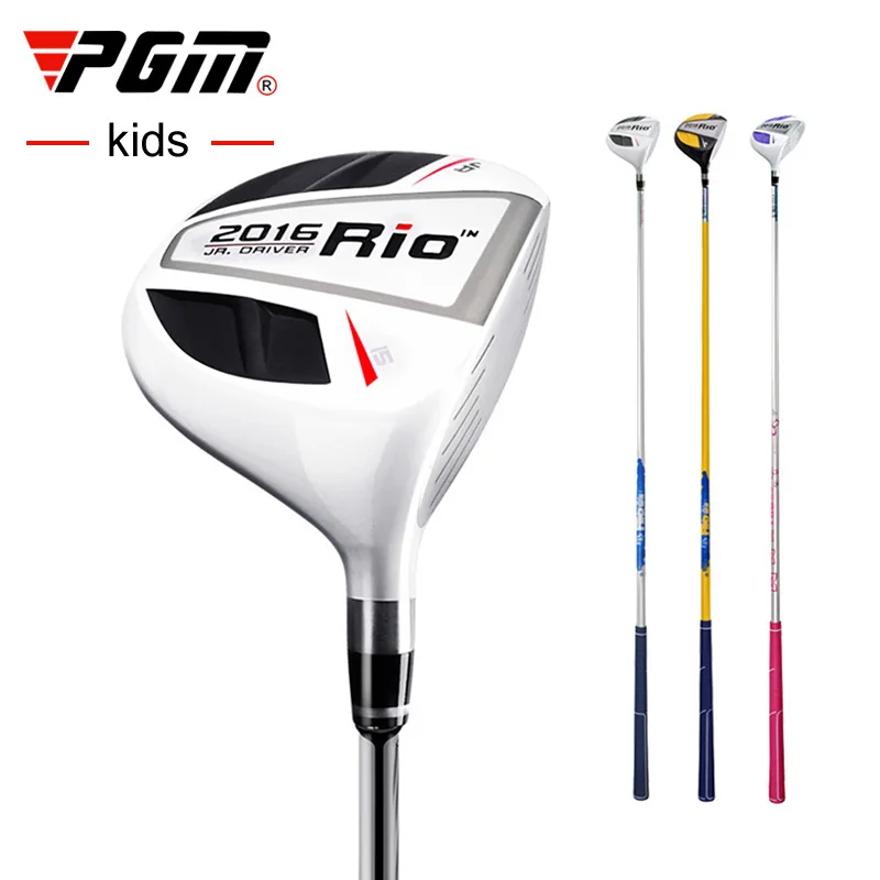 PGM RIO Golf Clubs Kids Right Handed Aluminum Alloy Head Children Drivers 1# Wood Pole Carbon Shaft Wholesale JRMG004