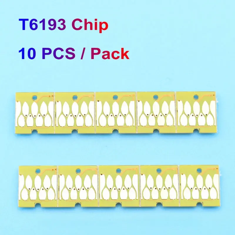 

T6193 T3000 Maintenance Tank ARC Chips for Epson Surecolor T5000 T7000 T3200 T5200 T7200 F6070 Waste Ink Tank Chip T6193 10 PCS