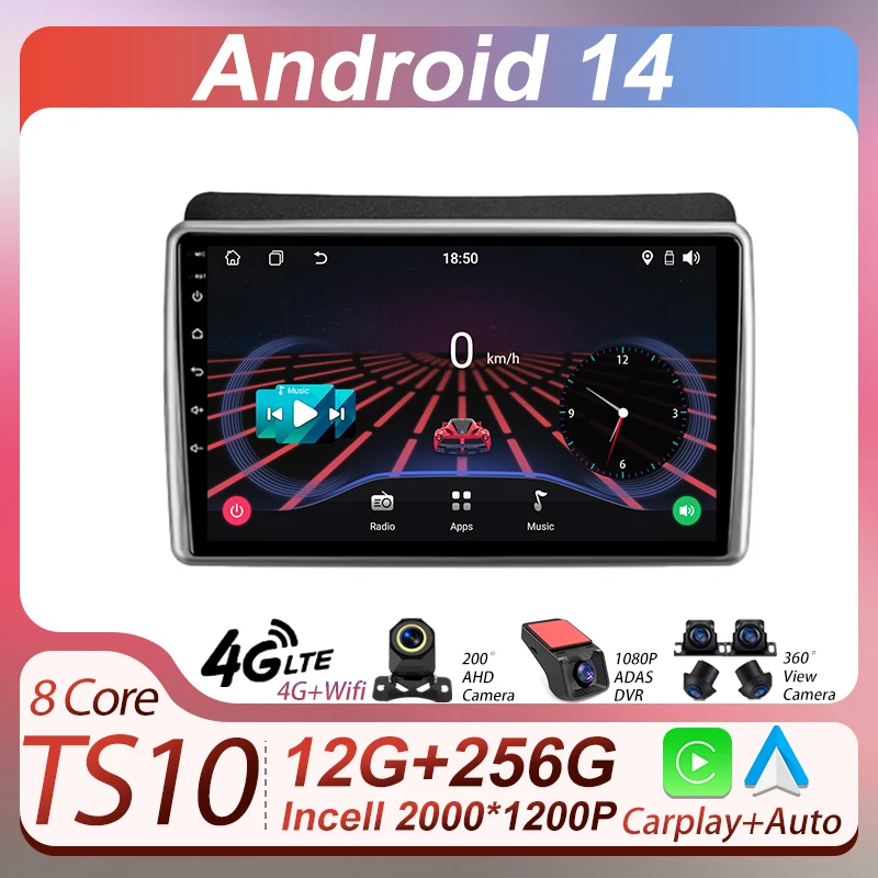 

2Din Android Car Radio Multimedia Player For Kia Sorento 2 II XM 2012 - 2021 Autoradio CarPlay Touch Screen Navigation GPS Wifi