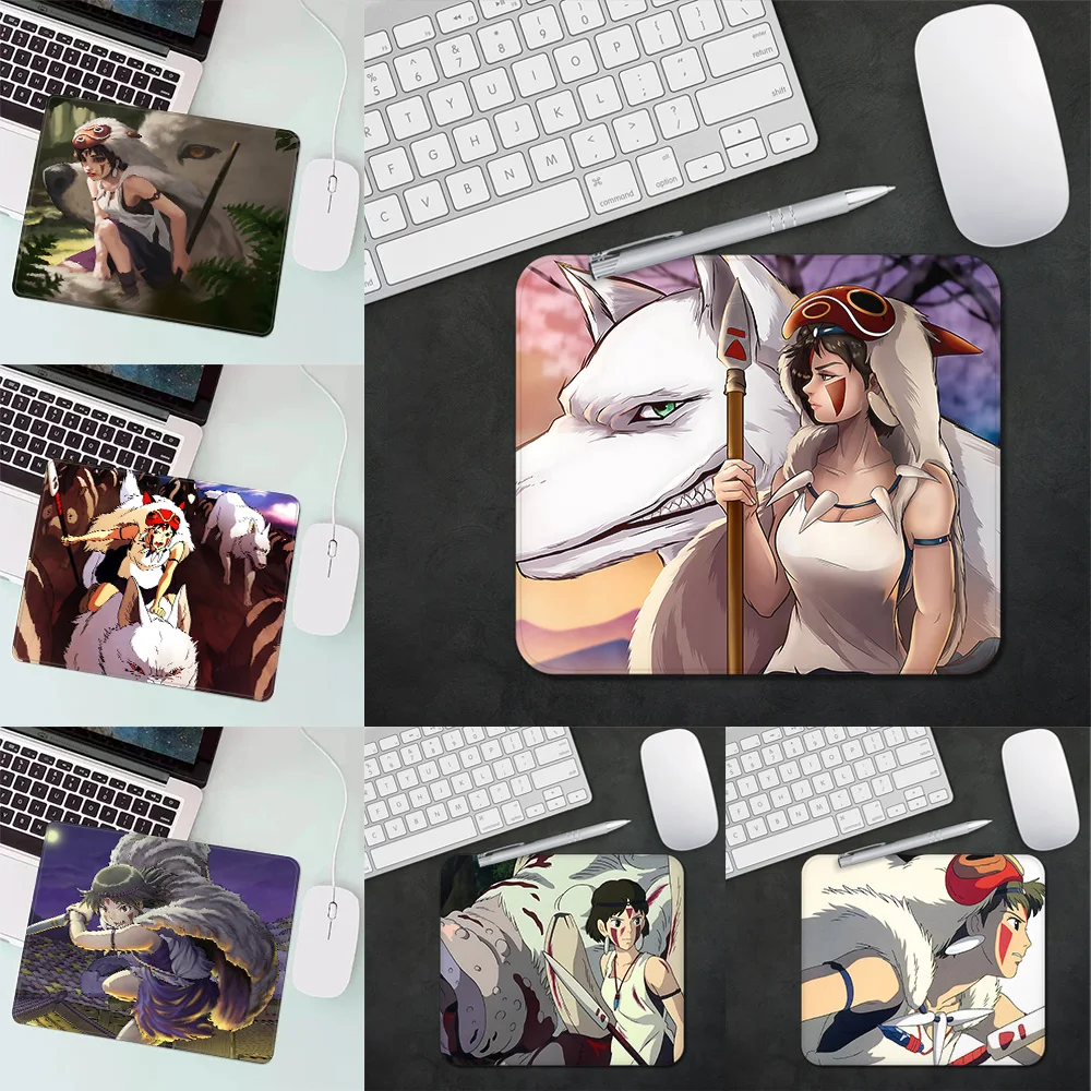 ANIME Princess M-Mononoke Gaming Mouse Pad XS Small Mousepad For PC Gamer Desktop Decoration Office Mouse Mat Deskmat Rug