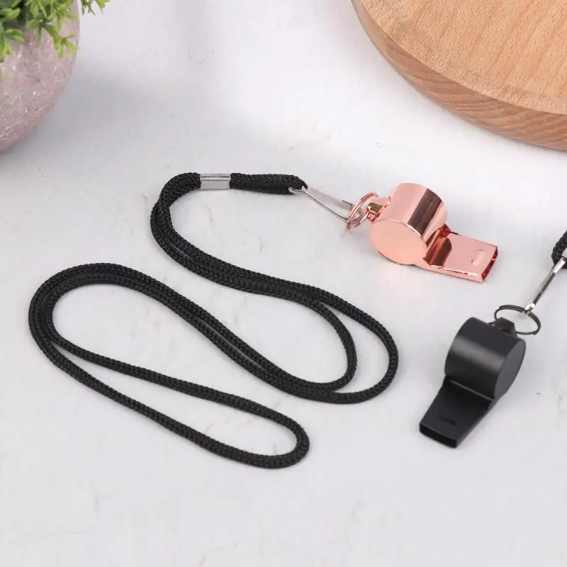 High Decibel Portable Outdoor Survival Whistle Pendant Keychain Rescuing Signaling Whistles Camping Tool Multifunction Whistle