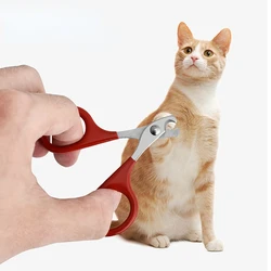 Professionele Rvs Kat Nail Schaar Huisdier Nagelknipper Hond Grooming Kat Nail Trimme Levert Hond Gadgets