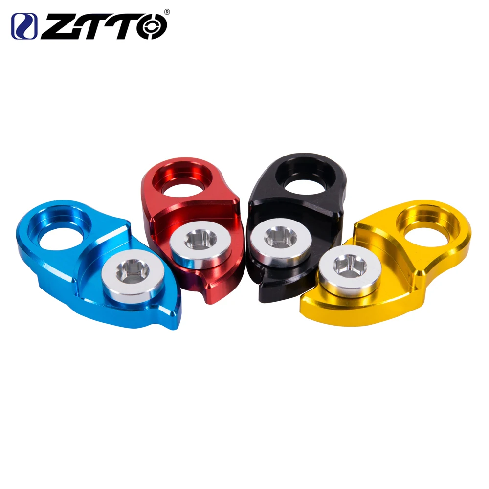 ZTTO MTB Mountain Bike Road Bicycle Rear Hanger Derailleur Extension hook Extender for Parts 11 42 46 50 52t Cassette Colorful