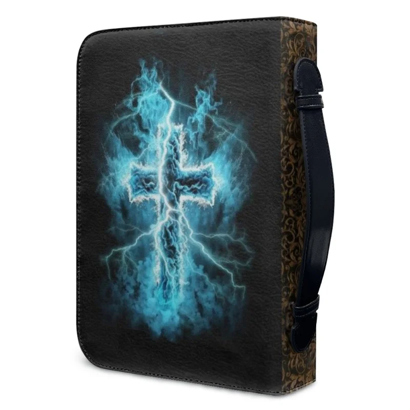 Stand With GOD Bible Cover Printing Bible Cover Case for Women Leather Personalitized Bible Bags Holy Storage Book Box For Men