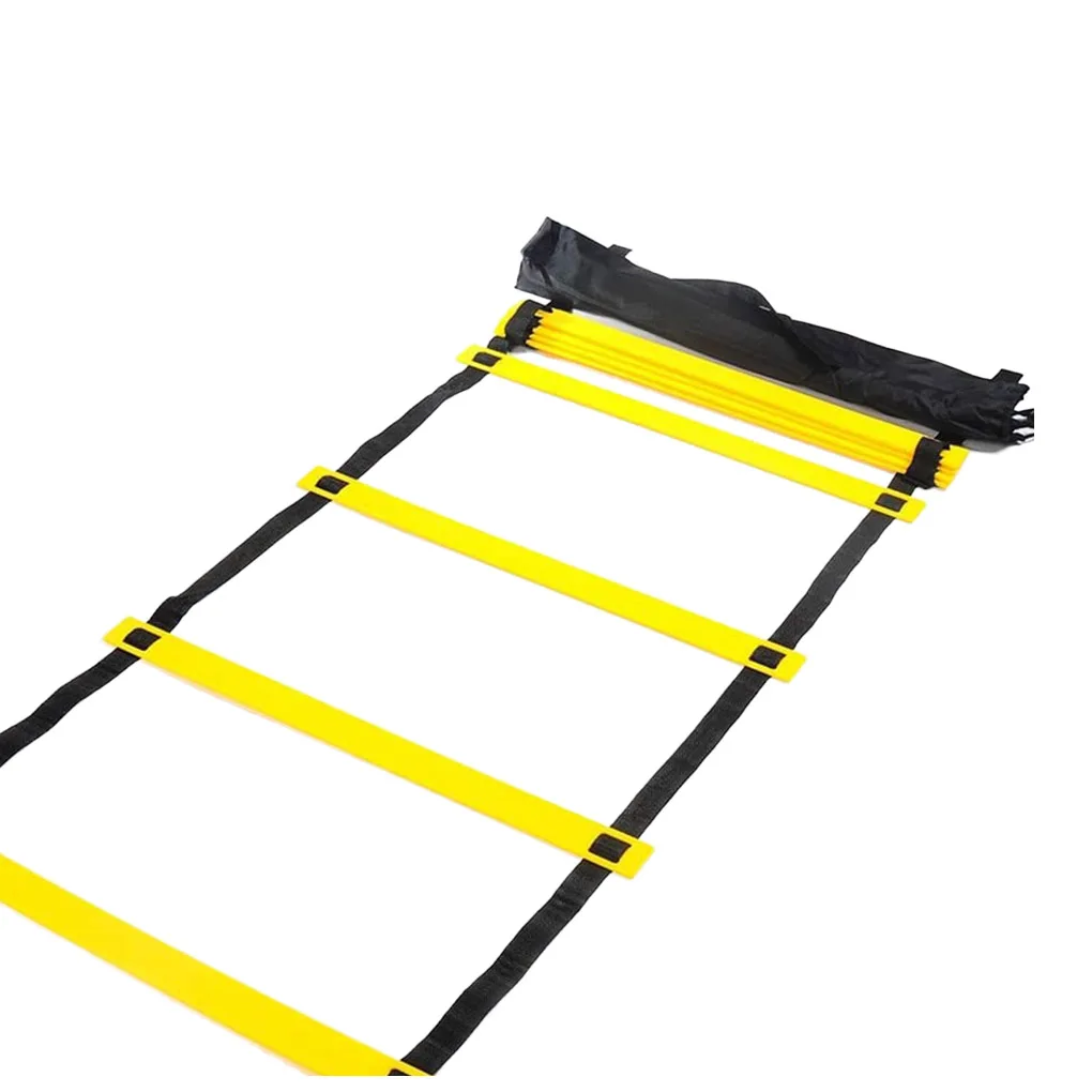 

Agility Training Ladder Soccer Speed Jumping Sport Equipment Football Footwork Practise 3.5m Yellow