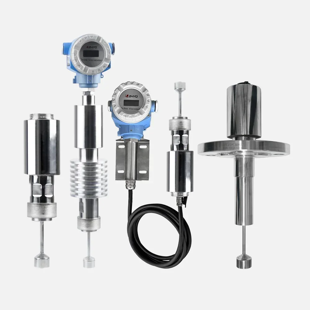 digital small/medium/high range analog in line vibration dynamic instant viscosity meter