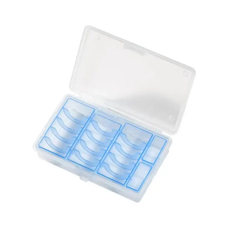 1 x multifunktionale Münzaufbewahrungsbox mit blauem oder schwarzem Innenfach für die Organisation von Sammlermünzen, Zubehör für Zuhause und Büro – Detail 20