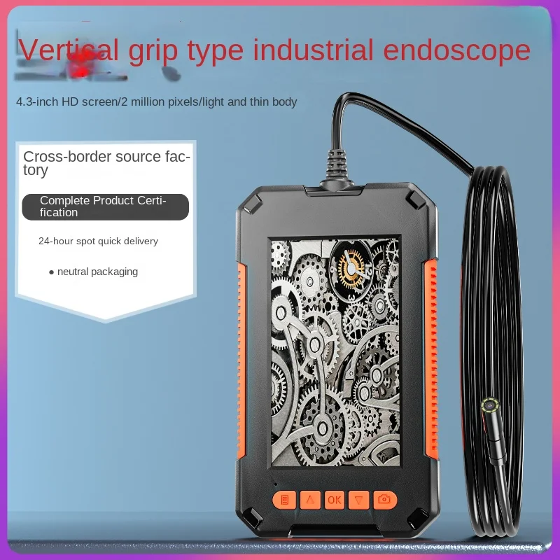 [Customized] 4.3-inch screen car repair endoscope car repair video inspection camera engine endoscope