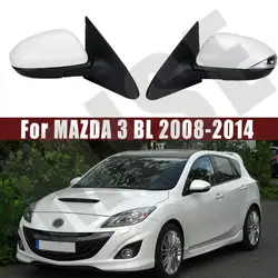 Accesorios de coche para MAZDA 3 BL 2008, 2009, 2010, 2011, 2012 -2014, montaje de espejo retrovisor de puerta exterior, 3/7PIN