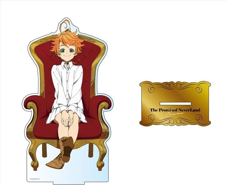 لعبة نورمان راي موجيكا آنا إيما أكريليك حامل دمية أنيمي نموذج لجسم لوحة لعبة تنكرية للهدايا