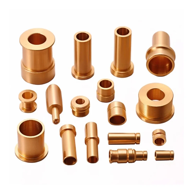 Copper Brass Cnc Lathe Milling Spare Machining Mechanical Machined Machine Parts CNC Customized