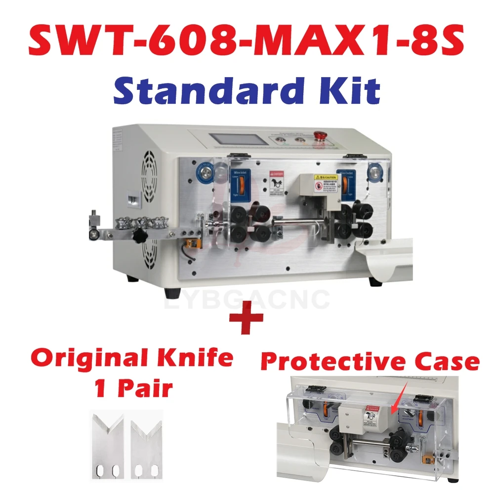 

SWT-608-MAX1-8S Automatic Peeling Stripping Cutting Machine For Computer Wire Strip Stripper