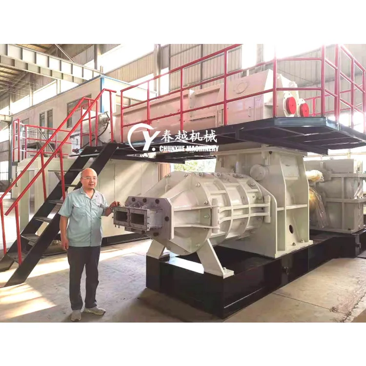 Clay extruder brick machinery brick factory for sale