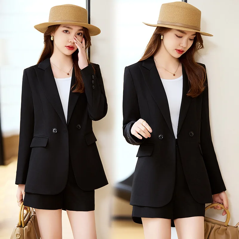 Frauen Anzug Jacke2024Spring Neue frauen Mode High-end-Casual Elegante Professionelle Blazer Anzug Zwei-stück Set