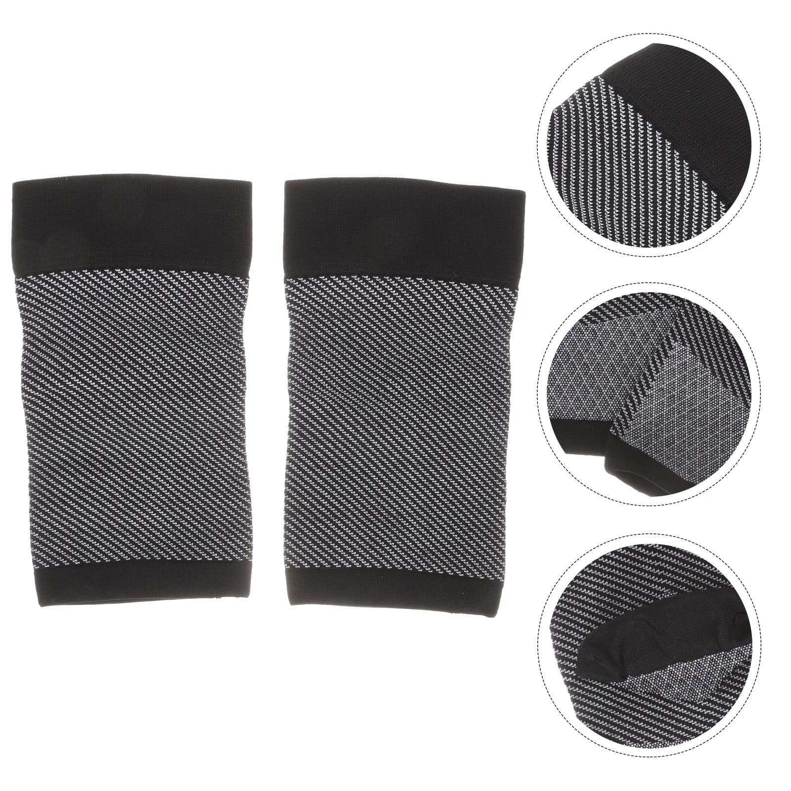 

1Pair Breathable Ankle Support Sleeves Wear-Resistant Foot Protection for Sports Running Plantar Fasciitis Pain Relief