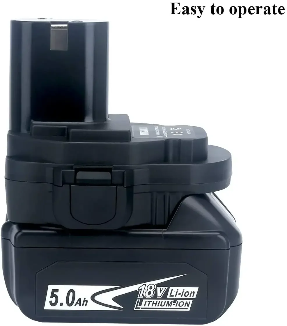 Imagem -02 - Adaptador do Conversor da Bateria do Lítio para Makita Bateria do Li-íon Mt20mn 18v Ni-cd Bl1860b Bl1860 Bl1850b Bl1850 Bl1840 Bl183
