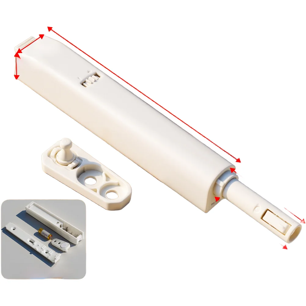 

LED Cabinet Door Latch with Push to Open Function and Self Locking Catch for Secure and Convenient Handle Access