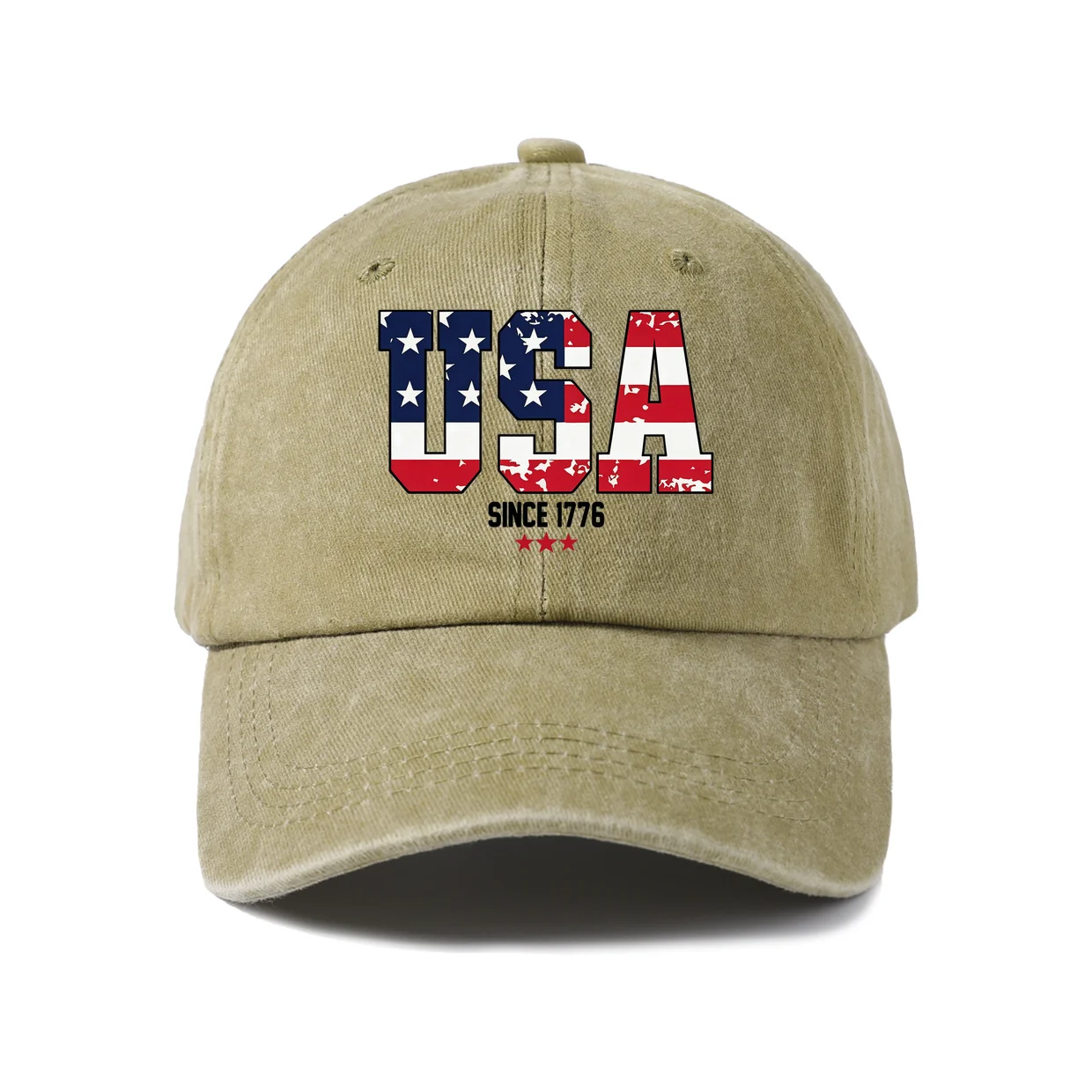 Expressive Slogan Graphic Graphic Baseball Cap, Vintage Washed Adjustable Unisex Dad Hat, Casual Gift
