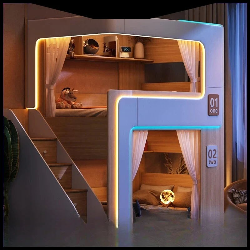 

Bunk Beds E-sports Hotels Spacecraft CustomizationHomestays Student Dormitories Do Not Disturb Each Other Siblings High-low Beds