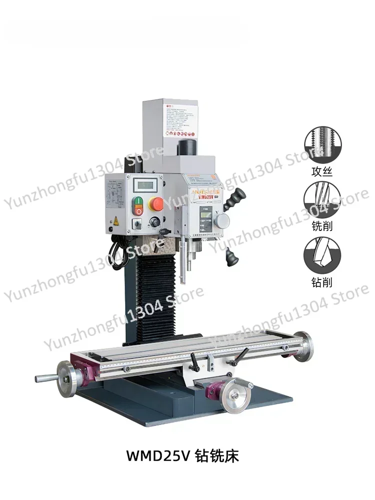 High Precision Tapping and Milling Integrated Machine Metal Processing Household Micro Milling Slot WMD25V
