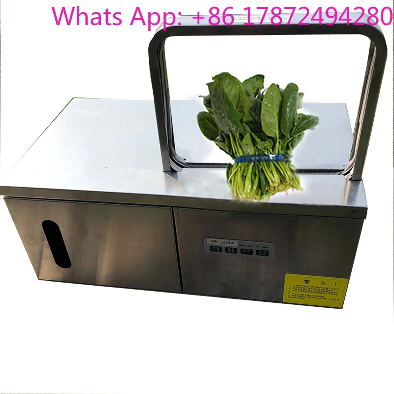 Fruit and Vegetable Banding Machine Strapping Bundling Machine Opp Film and Paper Strapping Machine