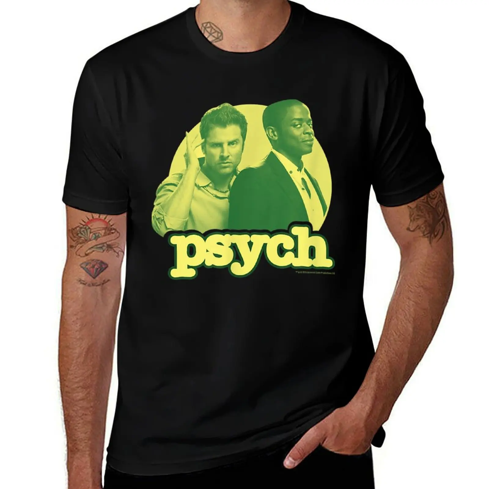 

Psych Shawn Spencer and Gus Standard T-Shirt t shirts for man graphic tees funny t shirts man T-Shirt