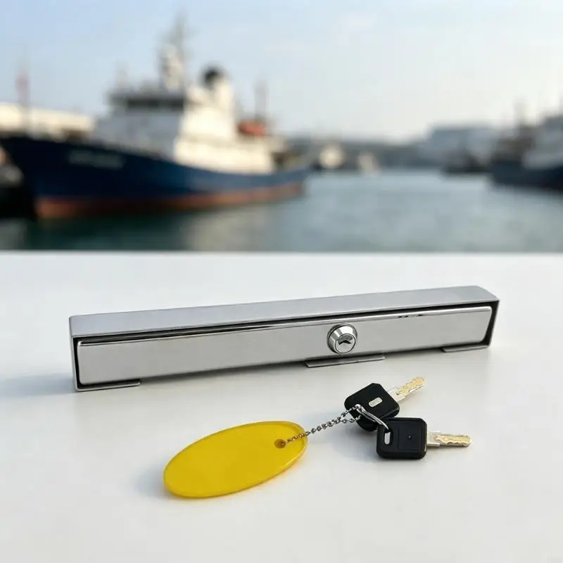Edelstahl-Boots-Außenbordmotor-Motorschloss für Boote und Yachten mit hoher Diebstahl- und Verlustsicherheit 69HD – Detail 4
