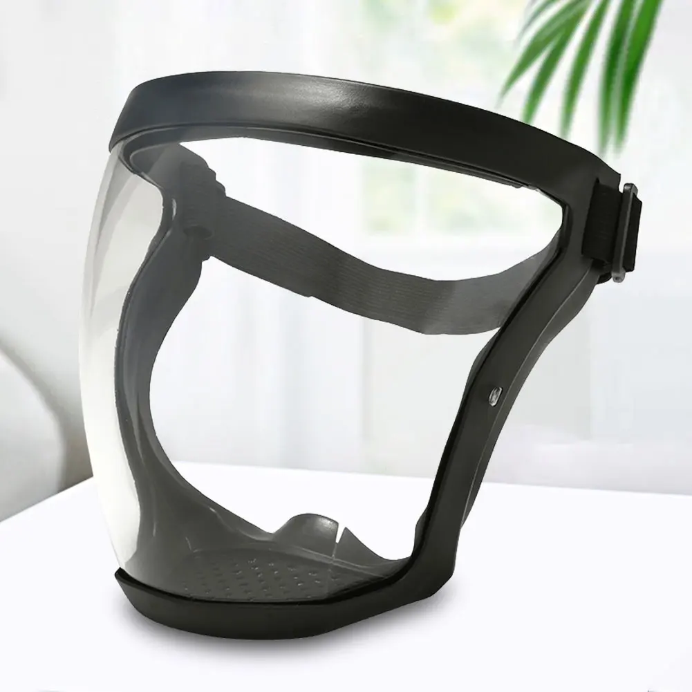 غطاء حماية كامل للوجه، واقي سلامة للعين، مقاوم لرذاذ الماء، قناع وجه، نظارات شفافة، أقنعة شاشة #2
