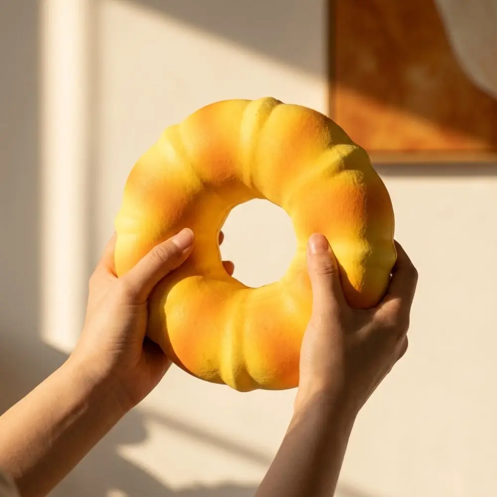 Simulated Donut Bread Squeeze Slow Rising Oversized Fried Bread Stick Squishy Realistic Prank Decoration Sensory Fidget Bread