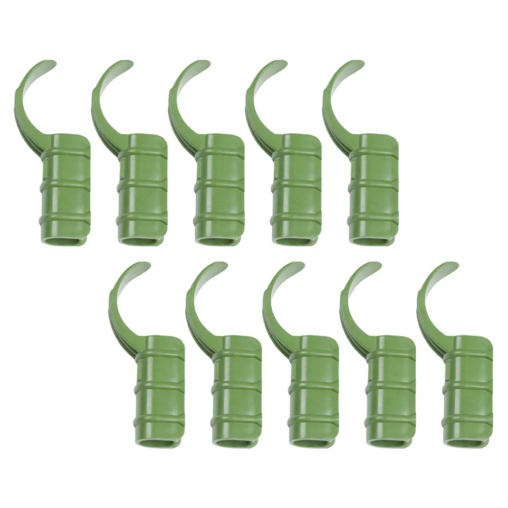 

15 Pcs Buckle Tube Connector Kit Greenhouse Film Clip Durable Plastic Accessories Garden Tools Decorative Stakes Windmill