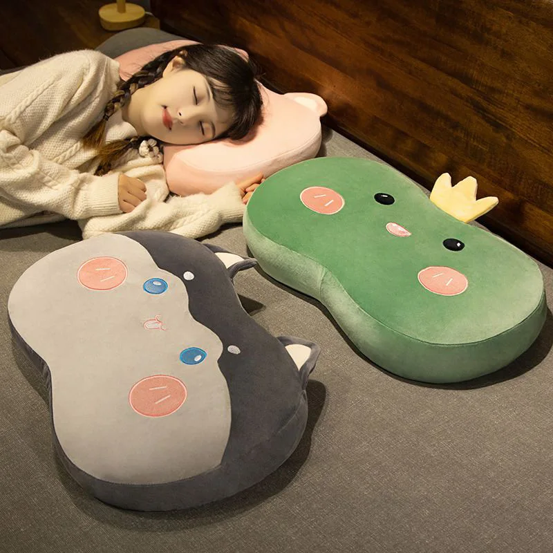 

Super Soft Cartoon Nap Pillow For Male And Female Students Sleeping With Low Belly Pillow