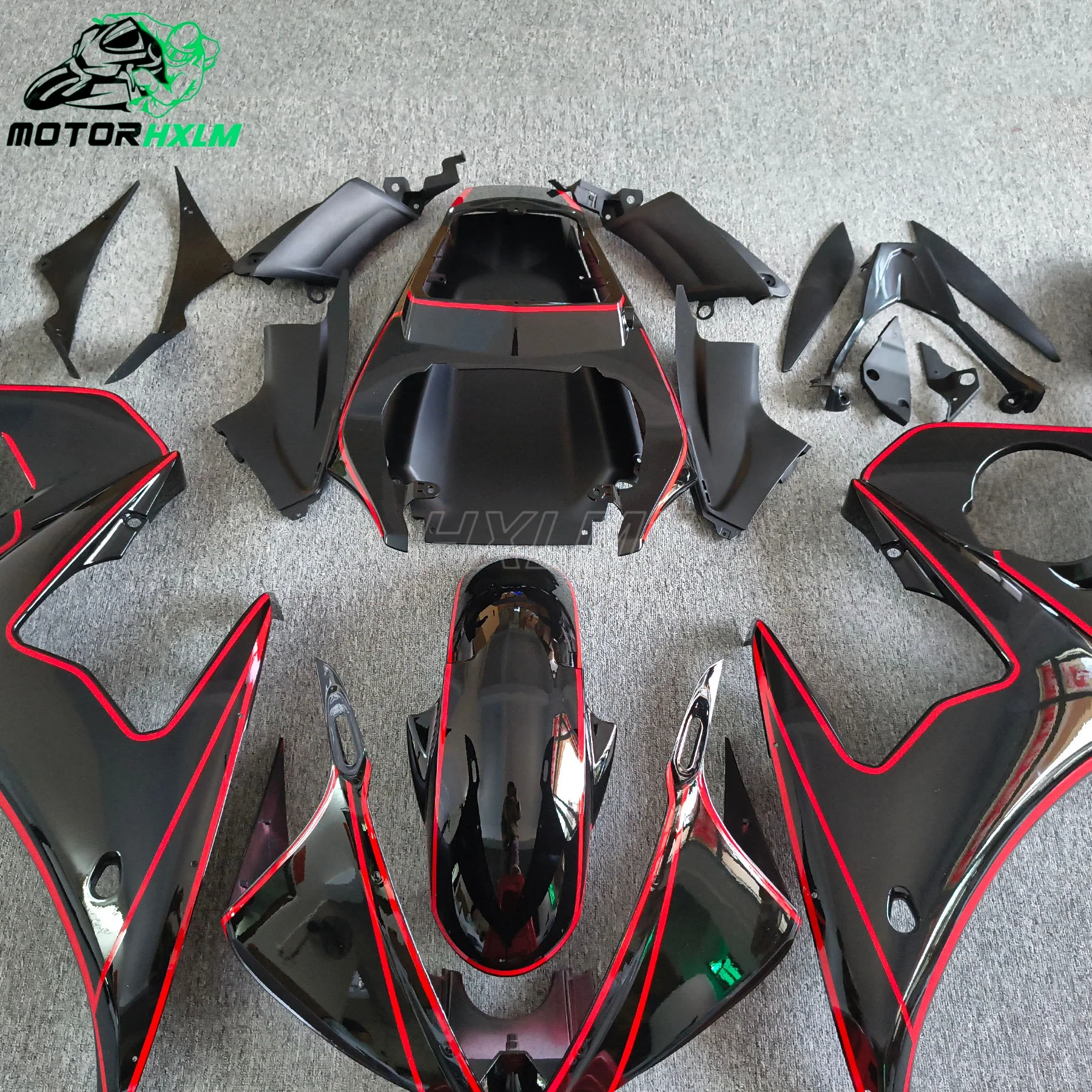 ABS High quality bodywork for YAMAHA R6 fairing kit 2003 2004 2005 matte black Fit YZF R6 fairings 03 04 05 6