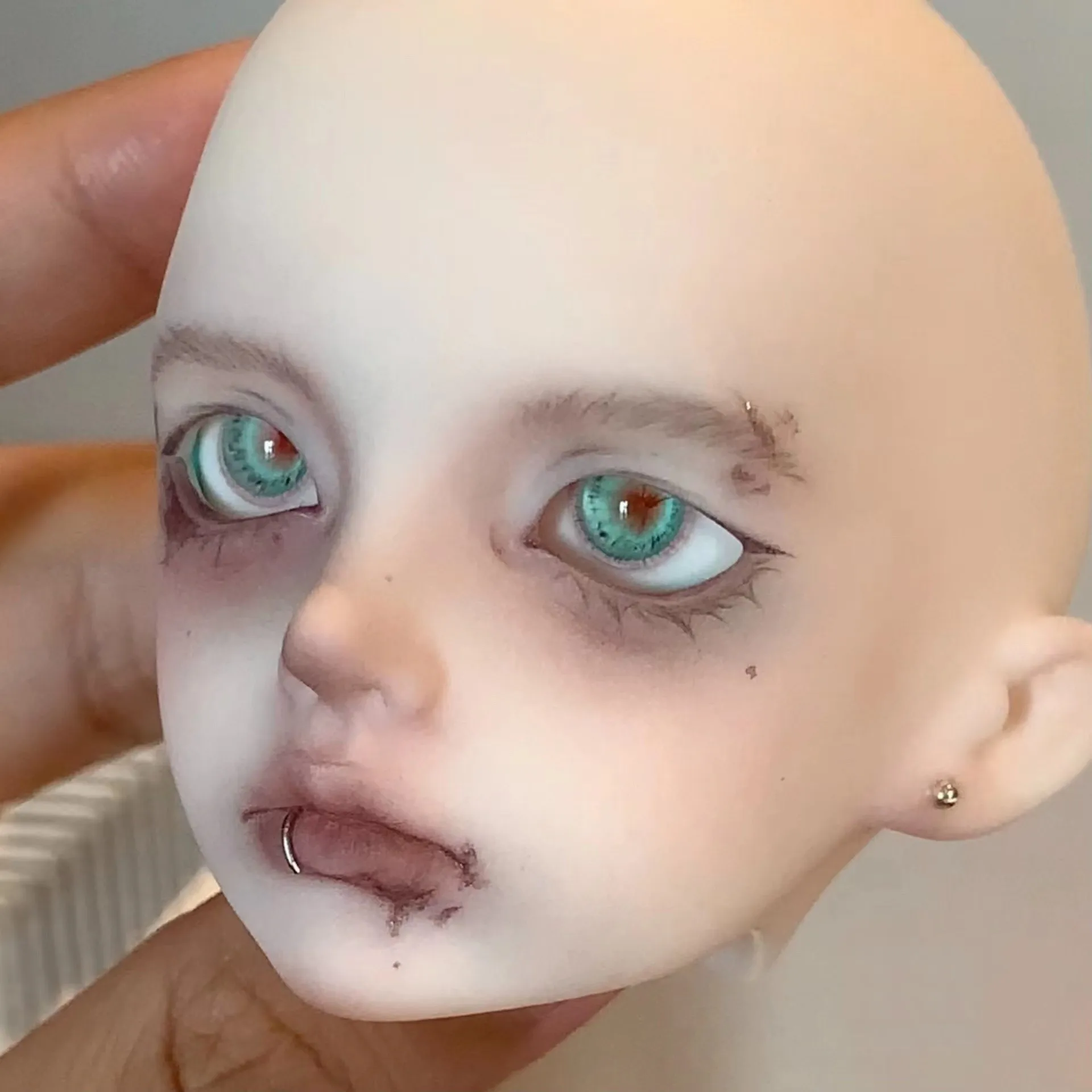 1/3 1/4 1/6 BJD Doll Eyes globo ocular verde claro 1 par