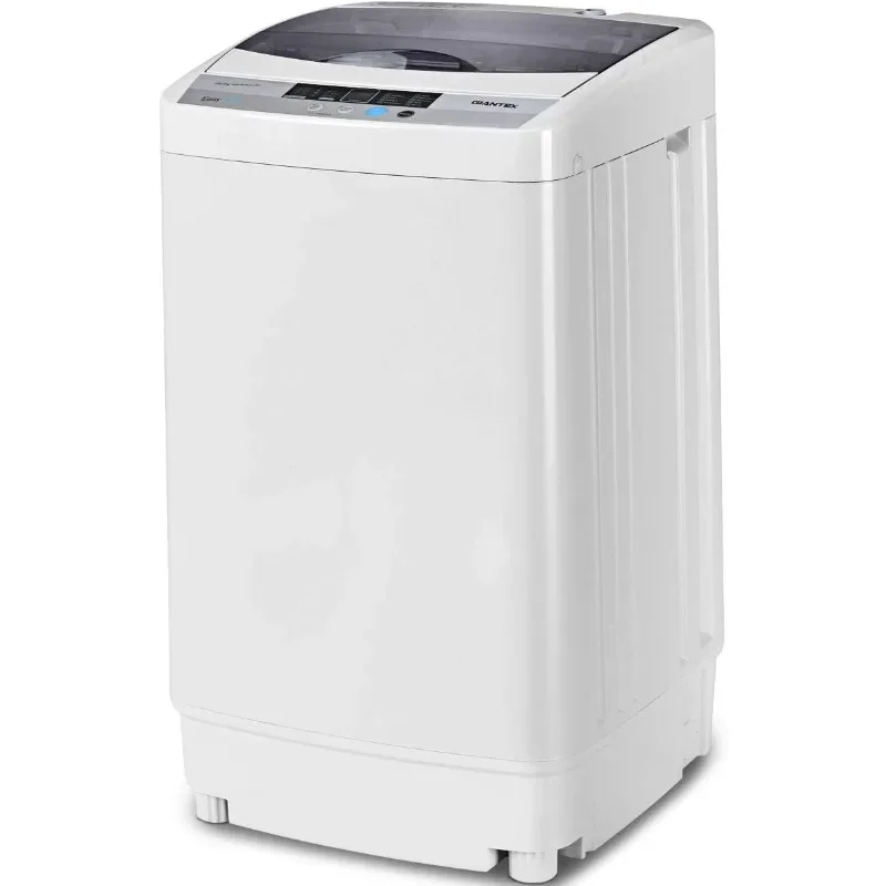 

Washing Machine Portable Compact 1.34 Cu.ft Laundry Washer Spin with Drain Pump, 10 programs 8 Water Level Selections