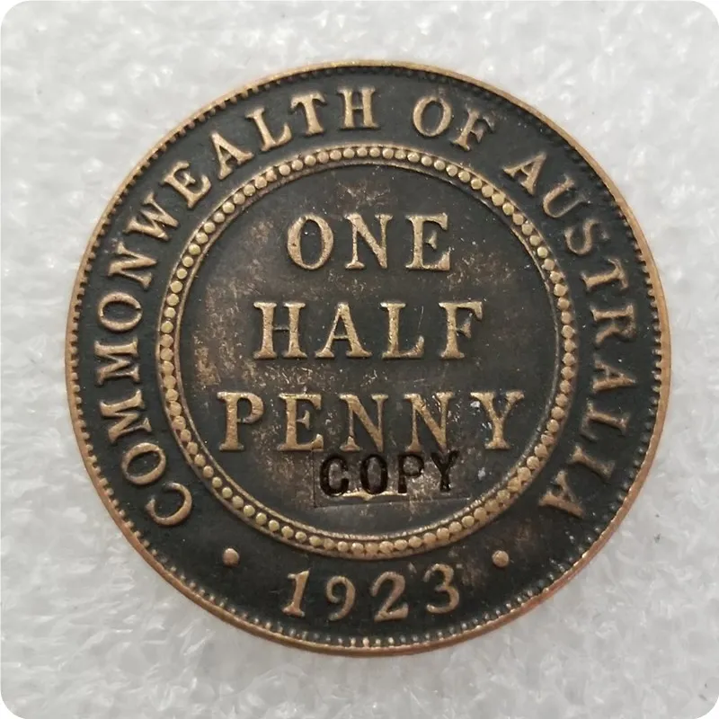 1923 AUSTRALIAN half penny COPY COIN