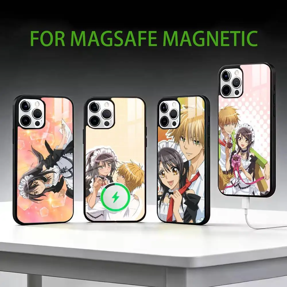 

Ayuzawa Misaki and Usui Takumi Phone Case For iPhone17,16,15,14,13,12,11 Plus,Pro Max Magnetic For Magsafe Wireless Charging