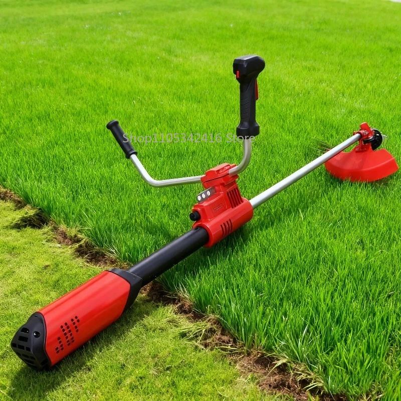 High Power 36V Lithium Grass Trimmer, Electric Brush Cutter with 29Ah Battery for Garden Lawn Cutting