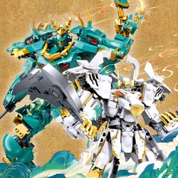 NEW Mechanical Climbing Titans Mechas Battle Robot Dragons Black Season 16 Building Blocks Classic Model Sets Bricks Kids Kits