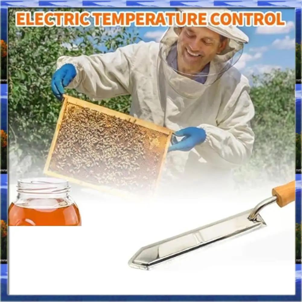 Innovative Honey Extraction Knife, Electric Honey Uncapping Knife, Heated Honey Uncapping Scraper, Honey Harvesting Knife(US Plu