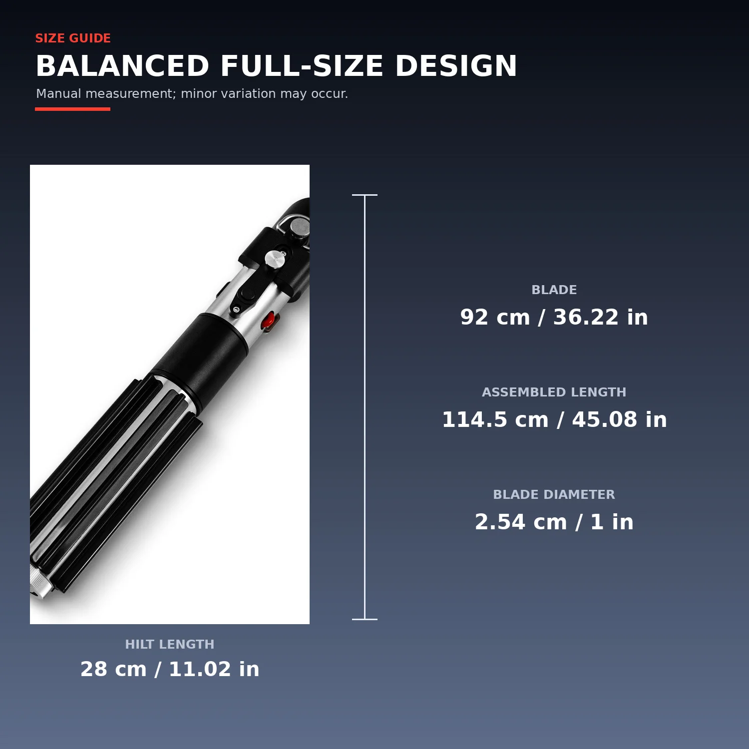 Vader Saber Dark Side Sith Lord Lightsaber Dueling Saber RGB/PIXEL view 7