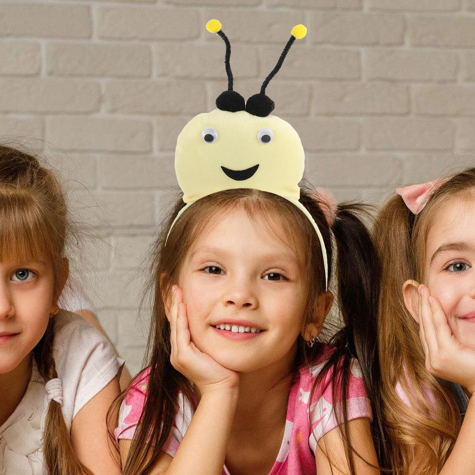 

Cute 3D Ant Headband Cartoon Hair Hoop Comfortable Party Cosplay Accessory Masquerade Halloween School Play for Kids