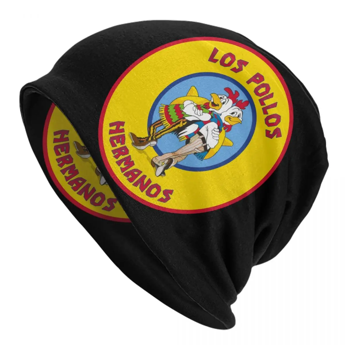 Breaking Bad Los Pollos Hermanos Skullies Beanies Caps Unisex Winter Knit Hat The Chicken Brothers Bonnet Hats Outdoor Ski Cap