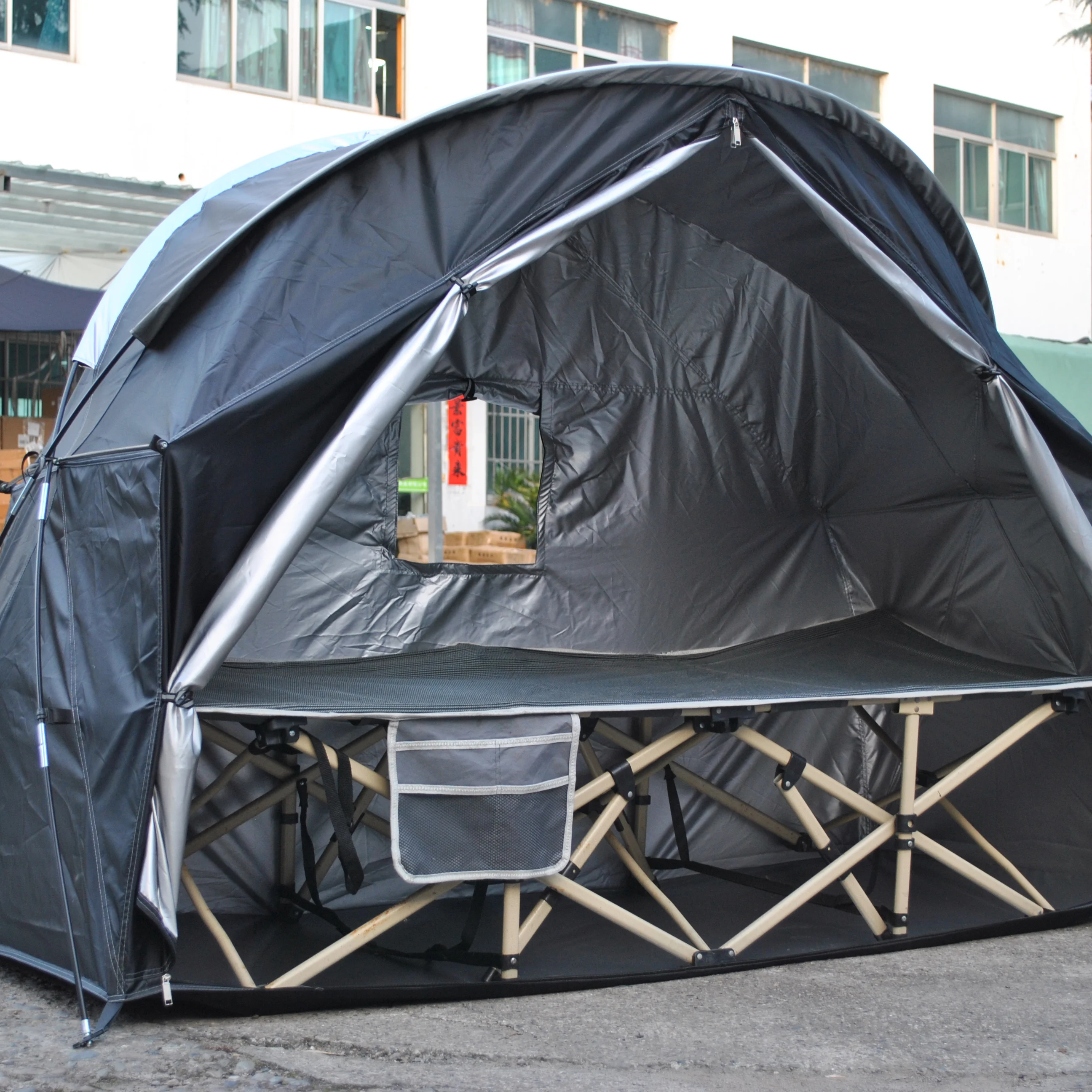 Durable Trekking tent Outdoor Individual tent,1 persone tent not include the cot,1 person tent,bike tent for storage,no bed