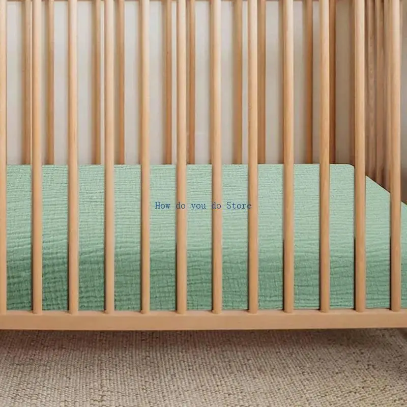 ملاءة سرير الأطفال الصغار 19QF، واقيات سرير صلبة قابلة للإزالة #2