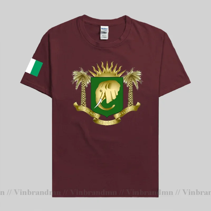 Cote d'Ivoire Ivory Coast Men T shirt New Fashion Jerseys Nation Team Cotton T-shirt Clothing Sporting Tees CIV Ivorian Ivoirian