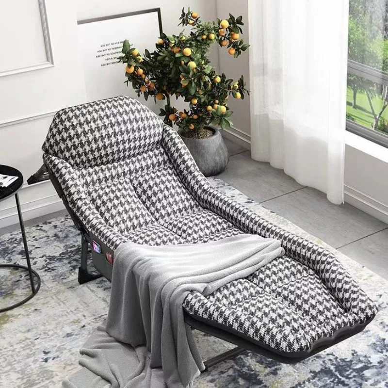 Folding bed single lunch break recliner office simple escort march home light portable multi-functional nap