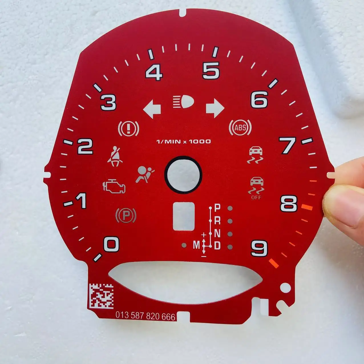 

Циферблат спидометра для Porsche 981 982 (718) Boxster/Cayman 987/Macan 280 км/ч Sport Chrono Gauge Faces